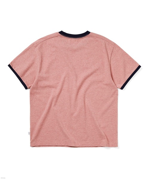 thisisneverthat(ディスイズネバーザット)の「TNT_Mickey_Ringer Tee(Tシャツ/カットソー・メンズ・レッド/ライトグレー・XL/M/L/S)」の6枚目の写真