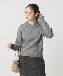 BEAUTY&YOUTH UNITED ARROWS | ウールナイロンブレンド Vネックニットプルオーバー(ニット/セーター)