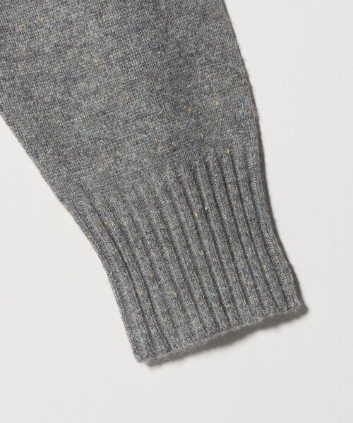 BEAUTY&YOUTH UNITED ARROWS（ビューティーアンドユースユナイテッドアローズ）の「ウールナイロンブレンド Vネックニットプルオーバー（ニット/セーター・レディース・ベージュ/ライトグレー・FREE）」の15枚目の写真