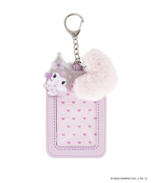 sanrio(サンリオ)の「Sanrio characters(サンリオキャラクターズ) パスケース チャーム付き SAN-0041 / ハローキティ・クロミ・シナモロール・マイメロディ エンジェルシリーズ(パスケース・レディース・ピンク/ホワイト/パープル/ブルー・FREE)」の3枚目の写真