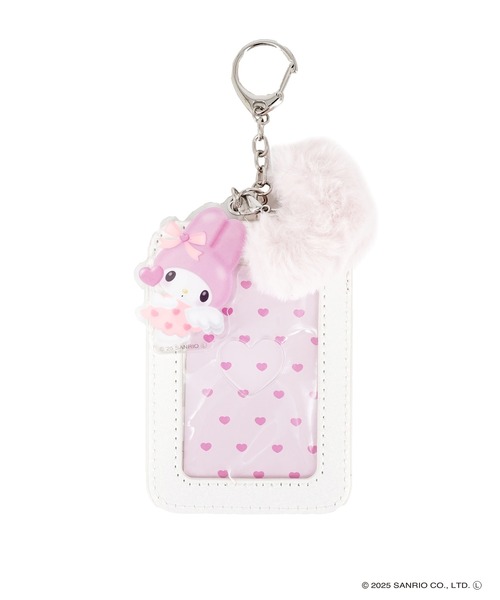 sanrio(サンリオ)の「Sanrio characters(サンリオキャラクターズ) パスケース チャーム付き SAN-0041 / ハローキティ・クロミ・シナモロール・マイメロディ エンジェルシリーズ(パスケース・レディース・ピンク/ホワイト/パープル/ブルー・FREE)」の6枚目の写真