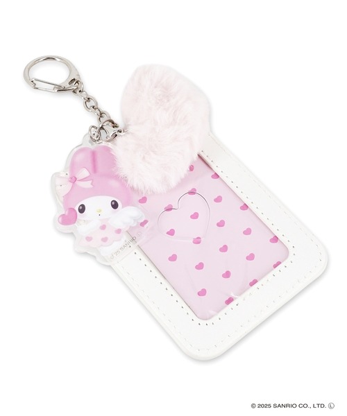 sanrio(サンリオ)の「Sanrio characters(サンリオキャラクターズ) パスケース チャーム付き SAN-0041 / ハローキティ・クロミ・シナモロール・マイメロディ エンジェルシリーズ(パスケース・レディース・ピンク/ホワイト/パープル/ブルー・FREE)」の8枚目の写真