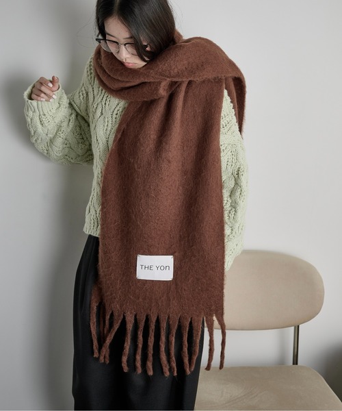 セール】ベーシックフリンジマフラー（マフラー）｜THE YOn（ザヨン