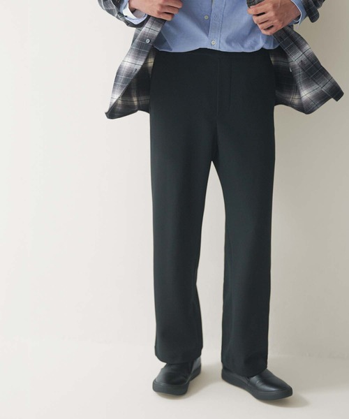 GLOBAL WORK(グローバルワーク)の「イージーケアストレッチワイドパンツ/599620(その他パンツ・メンズ・ブラック/チャコールグレー・SMALL/X-LARGE/MEDIUM/LARGE)」の22枚目の写真