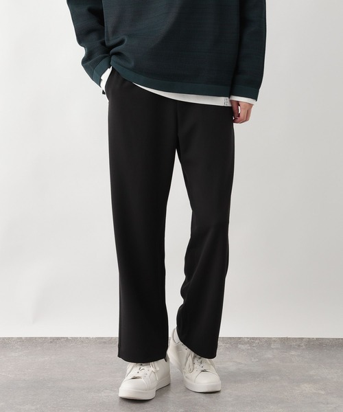 GLOBAL WORK(グローバルワーク)の「イージーケアストレッチワイドパンツ/599620(その他パンツ・メンズ・ブラック/チャコールグレー・SMALL/X-LARGE/MEDIUM/LARGE)」の10枚目の写真