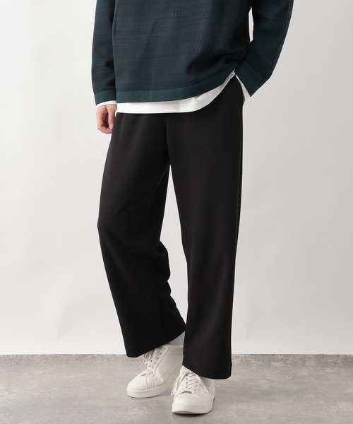 GLOBAL WORK(グローバルワーク)の「イージーケアストレッチワイドパンツ/599620(その他パンツ・メンズ・ブラック/チャコールグレー・SMALL/X-LARGE/MEDIUM/LARGE)」の9枚目の写真