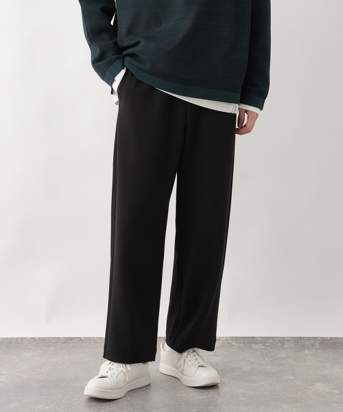 GLOBAL WORK(グローバルワーク)の「イージーケアストレッチワイドパンツ/599620(その他パンツ・メンズ・ブラック/チャコールグレー・SMALL/X-LARGE/MEDIUM/LARGE)」の18枚目の写真