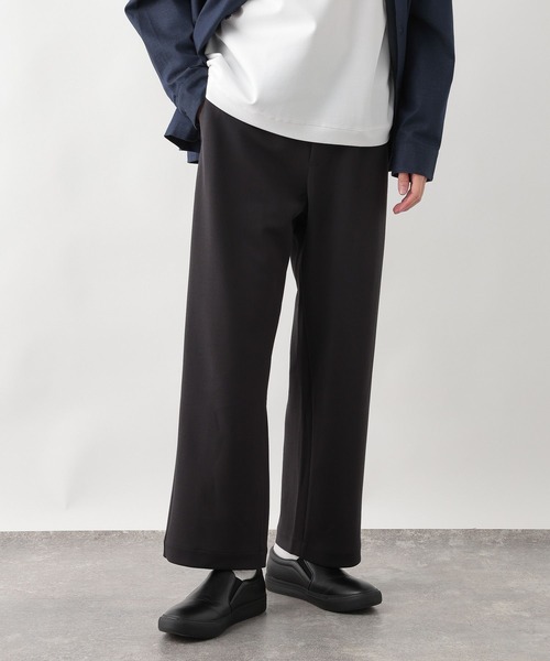 GLOBAL WORK(グローバルワーク)の「イージーケアストレッチワイドパンツ/599620(その他パンツ・メンズ・ブラック/チャコールグレー・SMALL/X-LARGE/MEDIUM/LARGE)」の6枚目の写真