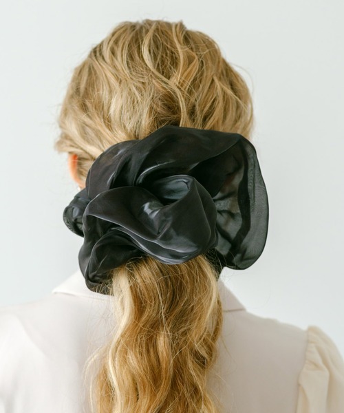 セール】シフォン 光沢 ビック シュシュ（シュシュ）｜Lady Rora