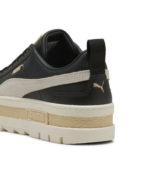PUMA(プーマ)の「PUMA プーマ ウィメンズ メイズ レザー スニーカー(スニーカー・レディース・ホワイト系その他5/ブラック×ホワイト・23.0cm/23.5cm/22.0cm/22.5cm/24.0cm/25.5cm/26.0cm/24.5cm/25.0cm)」の9枚目の写真
