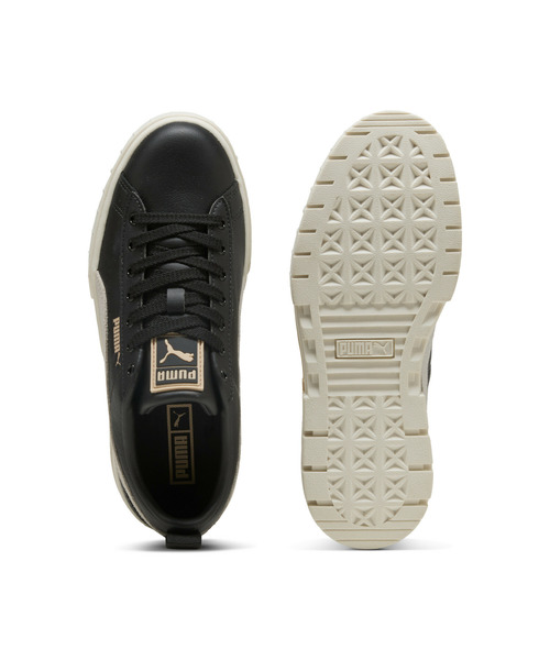 PUMA(プーマ)の「PUMA プーマ ウィメンズ メイズ レザー スニーカー(スニーカー・レディース・ホワイト系その他5/ブラック×ホワイト・23.0cm/23.5cm/22.0cm/22.5cm/24.0cm/25.5cm/26.0cm/24.5cm/25.0cm)」の10枚目の写真