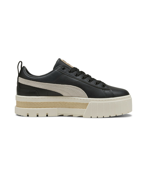 PUMA(プーマ)の「PUMA プーマ ウィメンズ メイズ レザー スニーカー(スニーカー・レディース・ホワイト系その他5/ブラック×ホワイト・23.0cm/23.5cm/22.0cm/22.5cm/24.0cm/25.5cm/26.0cm/24.5cm/25.0cm)」の11枚目の写真