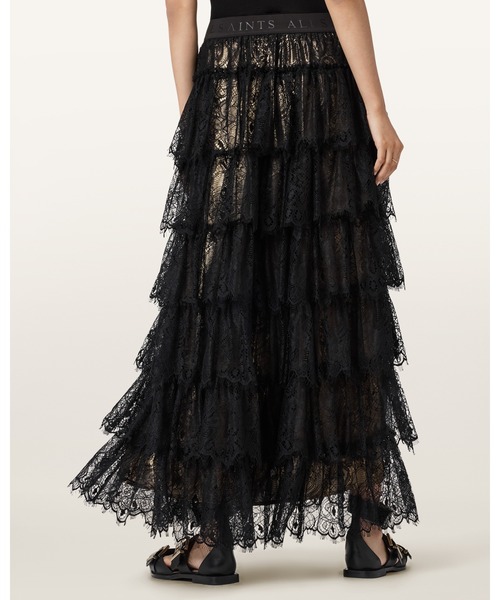 ALLSAINTS(オールセインツ)の「RORY LACE MAXI SKIRT | RORY レース マキシ スカート(スカート・レディース・ゴールド系その他・4/6/8/10)」の6枚目の写真