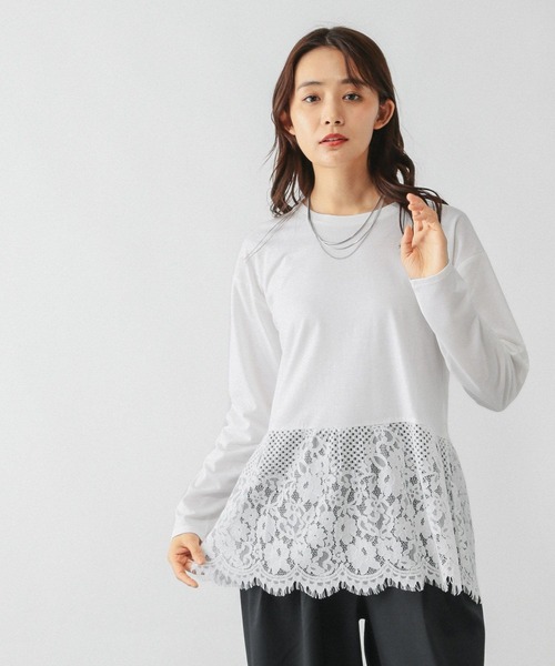 ヘビロッTEEデザイン切り替え/587736（Tシャツ/カットソー）｜GLOBAL