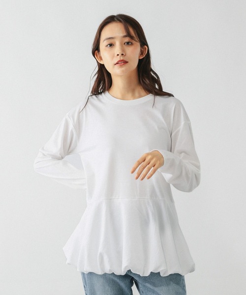 ヘビロッTEEデザイン切り替え/587736（Tシャツ/カットソー）｜GLOBAL