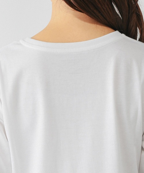 GLOBAL WORK(グローバルワーク)の「ヘビロッTEEデザイン切り替え/587736(Tシャツ/カットソー・レディース・ホワイト系その他2/ホワイト・LARGE/MEDIUM)」の16枚目の写真