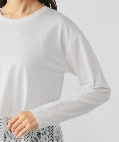 ヘビロッTEEデザイン切り替え/587736（Tシャツ/カットソー）｜GLOBAL