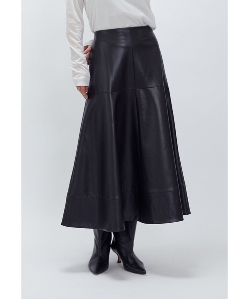 1er Arrondissement（プルミエアロンディスモン）の「フェイクレザースカート（スカート・レディース・ブラック系その他3・36/38）」の2枚目の写真