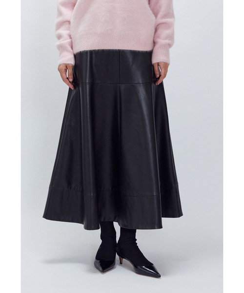 1er Arrondissement（プルミエアロンディスモン）の「フェイクレザースカート（スカート・レディース・ブラック系その他3・36/38）」の6枚目の写真
