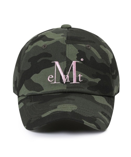 MUCENT（ムセント）の「★K-POPアイドル着用　MUCENT／シグネチャーカモCAP（キャップ・レディース・グレー/カーキ・FREE）」の8枚目の写真