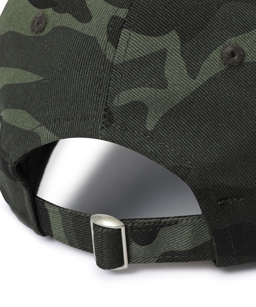 MUCENT（ムセント）の「★K-POPアイドル着用　MUCENT／シグネチャーカモCAP（キャップ・レディース・グレー/カーキ・FREE）」の9枚目の写真