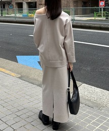 アウトリンキングニットセットアップ