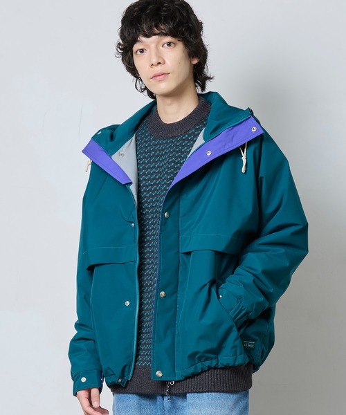 ☆LLBean☆ ターコイズ ジップアップジャケット M ☆LLBean