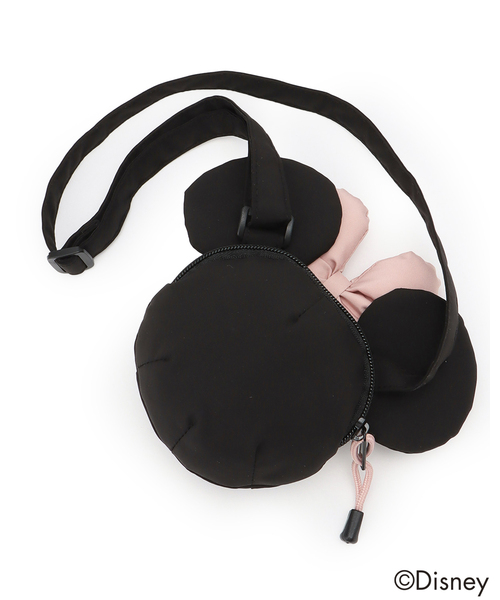 petit main(プティマイン)の「【Disney】シルエットポシェット(ショルダーバッグ・キッズ・ピンク/ブラック・F)」の10枚目の写真