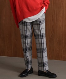 Bou Jeloud（ブージュルード）の「チェック柄ストレートパンツ（その他パンツ）」
