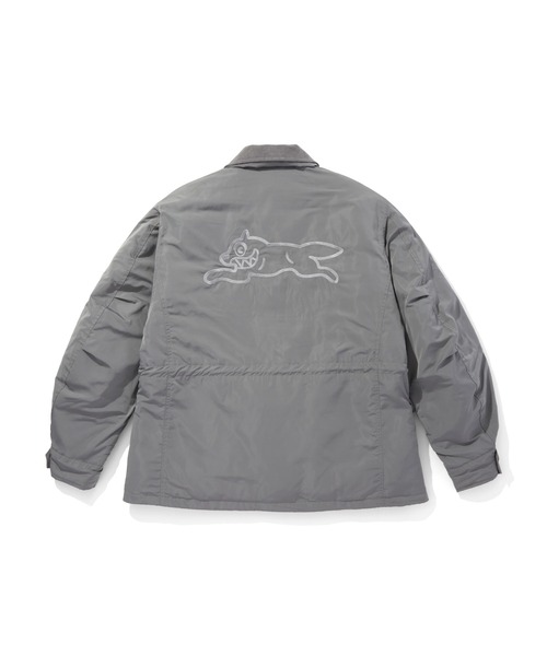 D&G ダークグレー ミリタリージャケット EMBROIDERED LOGO DOWN M-65（ミリタリージャケット）｜ICECREAM