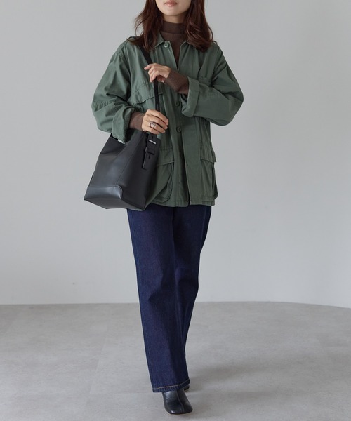 &MARKS(アンドマークス)の「C18【本革】ショルダーバッグ(ショルダーバッグ・レディース・ブラック/ブラウン/ベージュ・FREE)」の19枚目の写真