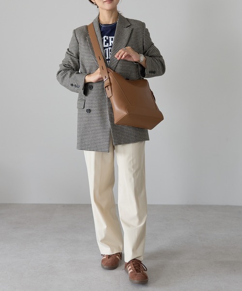 &MARKS(アンドマークス)の「C18【本革】ショルダーバッグ(ショルダーバッグ・レディース・ブラック/ブラウン/ベージュ・FREE)」の16枚目の写真