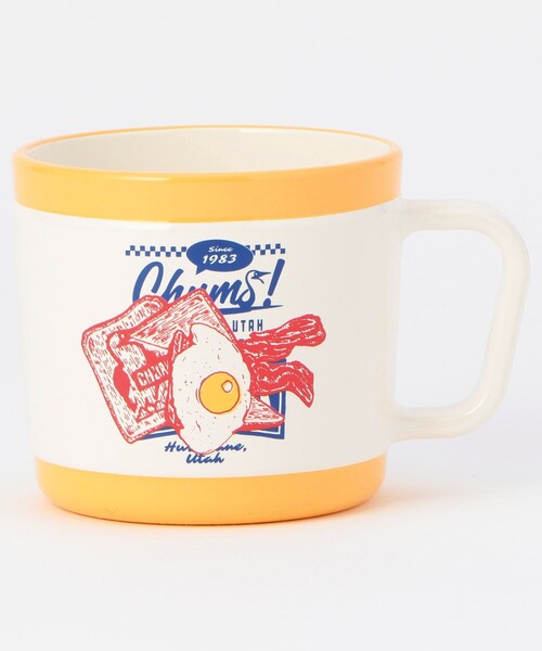 CHUMS（チャムス）の「CHUMS/チャムス CHUMS HOME Diner Mug ホームダイナー マグカップ（グラス/マグカップ/タンブラー・メンズ・ブルー/レッド/イエロー・ONE SIZE）」の3枚目の写真