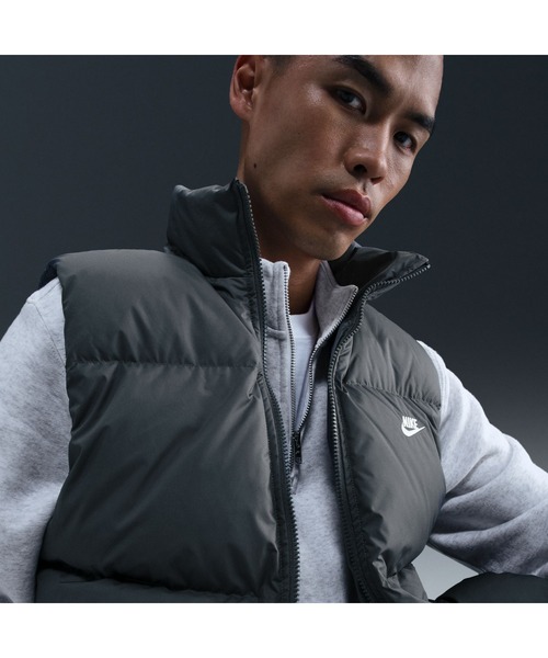 NIKE（ナイキ）の「ナイキ NIKE ナイキ TF クラブ パファー ベスト 65（ダウンジャケット/コート・メンズ・ブラック/ベージュ/ダークグレー・L/LL/3L/S/M）」の9枚目の写真