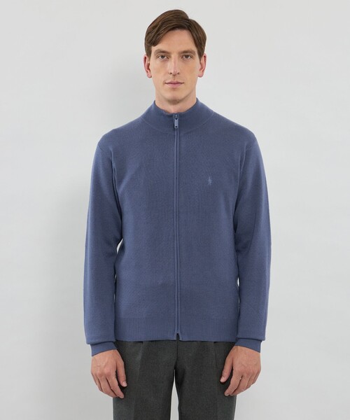 MACKINTOSH LONDON（マッキントッシュ ロンドン）の「ハイゲージケーブルフルジップアップニット（ニット/セーター・メンズ・ブラウン系その他3/グリーン系その他/ネイビー/ブルー系その他4・XL/M/L）」の11枚目の写真