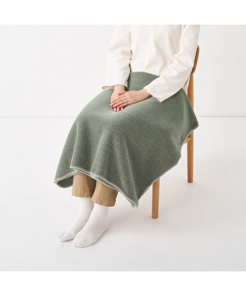 両面使いシェニールブランケット 80×130cm（ブランケット