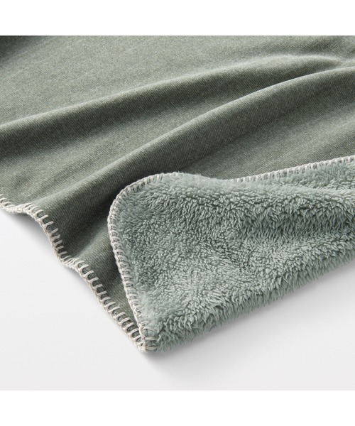 セール】両面使いシェニールブランケット 80×130cm