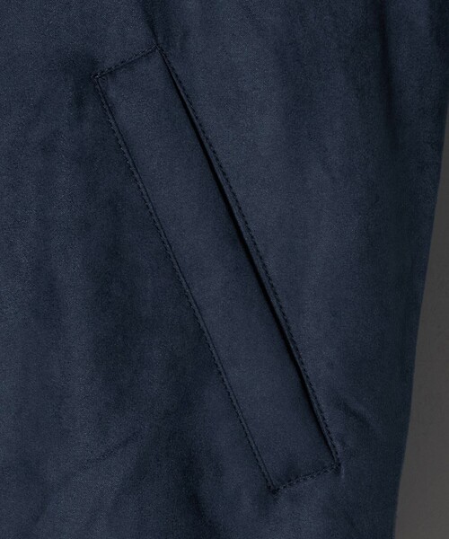 A DAY IN THE LIFE UNITED ARROWS(アデイインザライフユナイテッドアローズ)の「スエードライク 中綿ブルゾン<A DAY IN THE LIFE>(ブルゾン・メンズ・グレー系/ブラック/ネイビー・S/L/M)」の16枚目の写真
