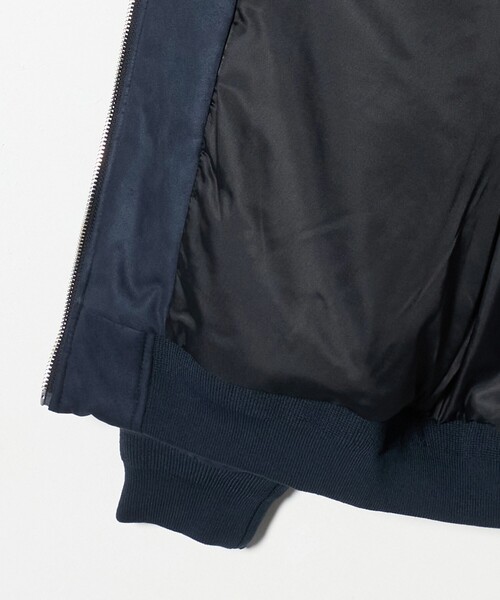 A DAY IN THE LIFE UNITED ARROWS(アデイインザライフユナイテッドアローズ)の「スエードライク 中綿ブルゾン<A DAY IN THE LIFE>(ブルゾン・メンズ・グレー系/ブラック/ネイビー・S/L/M)」の17枚目の写真