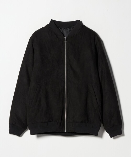 A DAY IN THE LIFE UNITED ARROWS(アデイインザライフユナイテッドアローズ)の「スエードライク 中綿ブルゾン<A DAY IN THE LIFE>(ブルゾン・メンズ・グレー系/ブラック/ネイビー・S/L/M)」の19枚目の写真