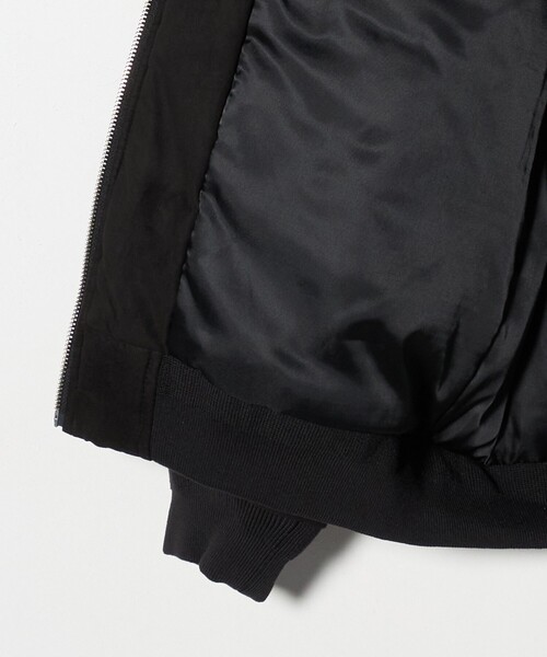 A DAY IN THE LIFE UNITED ARROWS(アデイインザライフユナイテッドアローズ)の「スエードライク 中綿ブルゾン<A DAY IN THE LIFE>(ブルゾン・メンズ・グレー系/ブラック/ネイビー・S/L/M)」の22枚目の写真