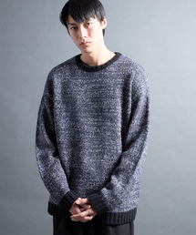 COMMON WARE | PF:AC MIX COLOR CREW NECK KNIT/ミックカラー クルーネックニット(ニット/セーター)