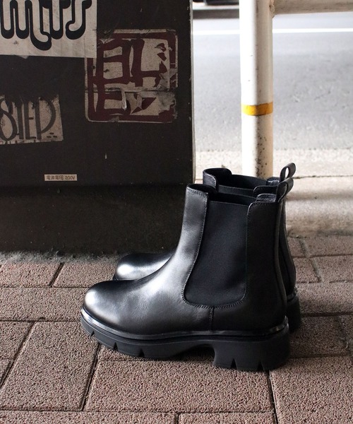 Scrap Book(スクラップブック)の「【SOFI】サイドゴアブーツ(ブーツ・レディース・ブラック・36/37/38)」の6枚目の写真