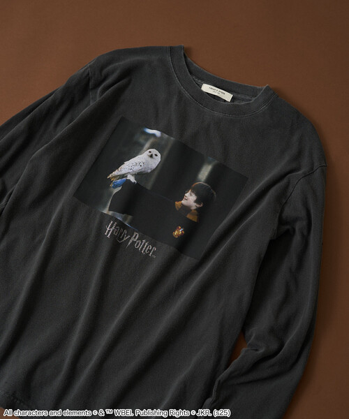 FREAK'S STORE(フリークスストア)の「『Harry Potter』 ヘドウィグ フォトロンT(Tシャツ/カットソー・レディース・オフホワイト/チャコールグレー・フリ-/X-LARGE)」の1枚目の写真