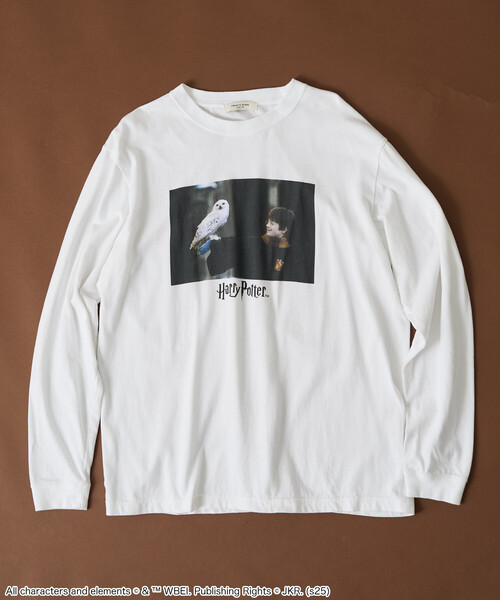 FREAK'S STORE(フリークスストア)の「『Harry Potter』 ヘドウィグ フォトロンT(Tシャツ/カットソー・レディース・オフホワイト/チャコールグレー・フリ-/X-LARGE)」の3枚目の写真