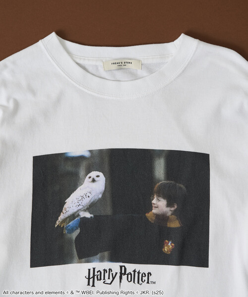 FREAK'S STORE(フリークスストア)の「『Harry Potter』 ヘドウィグ フォトロンT(Tシャツ/カットソー・レディース・オフホワイト/チャコールグレー・フリ-/X-LARGE)」の4枚目の写真