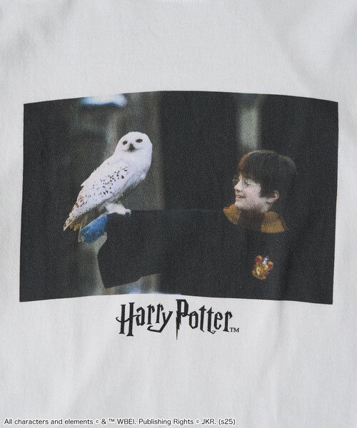 FREAK'S STORE(フリークスストア)の「『Harry Potter』 ヘドウィグ フォトロンT(Tシャツ/カットソー・レディース・オフホワイト/チャコールグレー・フリ-/X-LARGE)」の6枚目の写真