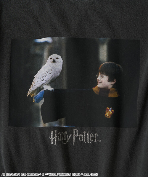 FREAK'S STORE(フリークスストア)の「『Harry Potter』 ヘドウィグ フォトロンT(Tシャツ/カットソー・レディース・オフホワイト/チャコールグレー・フリ-/X-LARGE)」の9枚目の写真