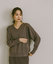 GLOBAL WORK | ふわふわHugmeVネックプルオーバー/581170(ニット/セーター)