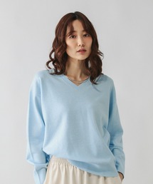 GLOBAL WORK | ふわふわHugmeVネックプルオーバー/581170(ニット/セーター)